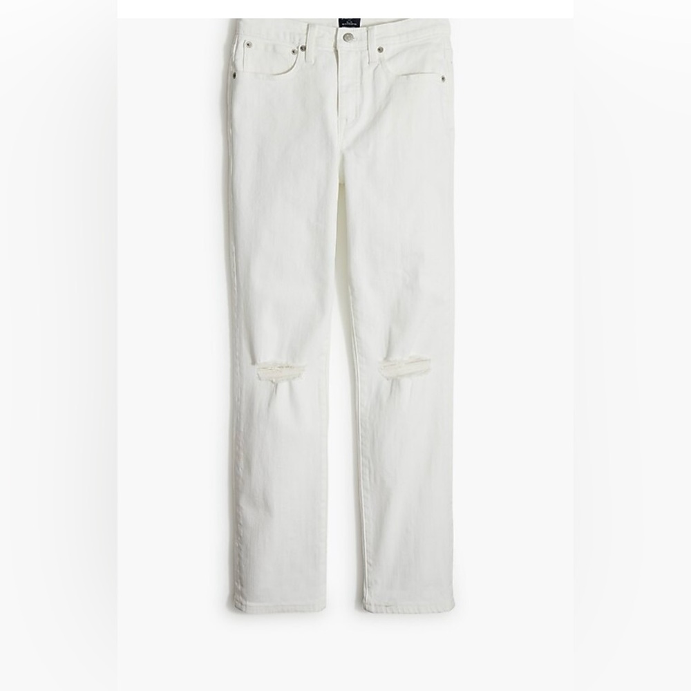 J. Crew white Slim Boyfriend Jeans